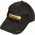 Baseball Cap preto com equipamento de ginásio Forge logotipo/OEM